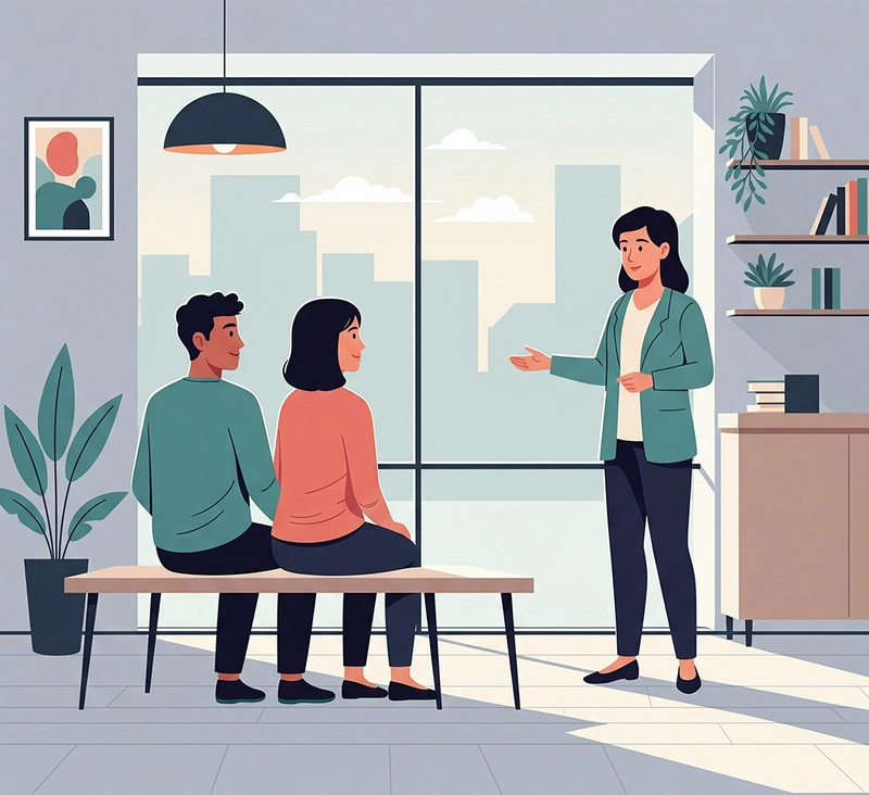 مشاوره زوجین در کلینیک