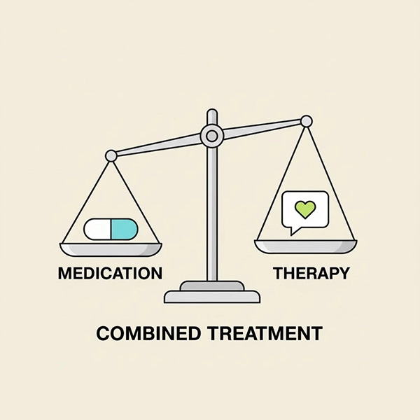 ترکیب دارو و روان‌درمانی؛ برنامه درمانی متعادل برای نتایج پایدار