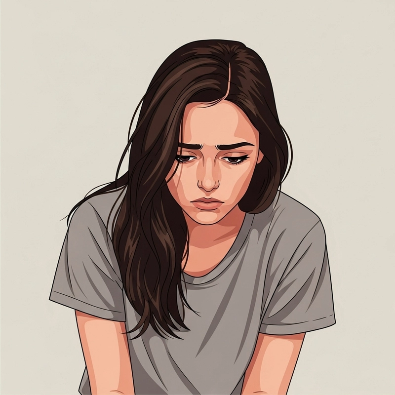 فردی تنها و ناراحت بعد از پایان رابطهای ناگهانی و پرهیجان