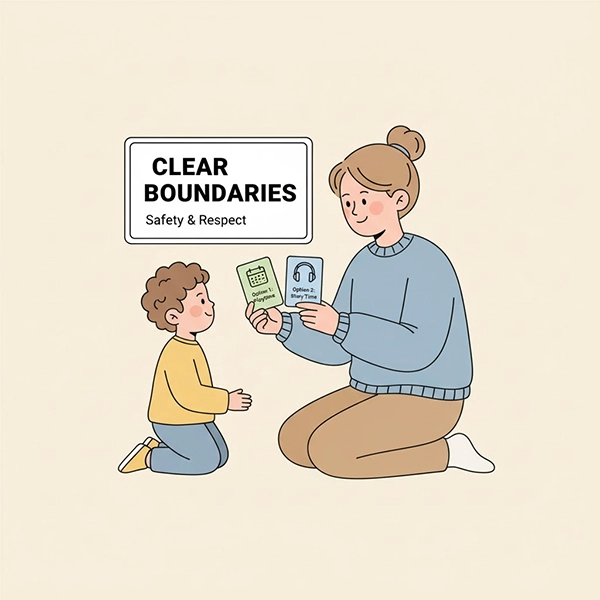 مرزبندی مهربان در برابر کنترل‌گری والدین برای کاهش پرخاشگری کودک