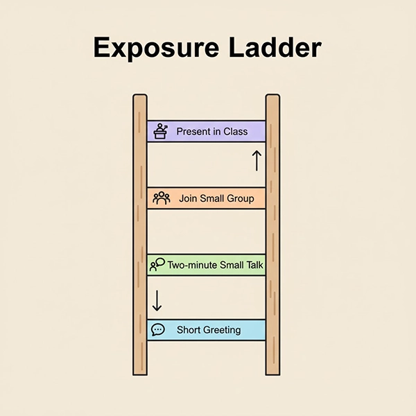 پلکان مواجههٔ اجتماعی برای نوجوان خجالتی: از سلام کوتاه تا حضور در جمع‌های بزرگ