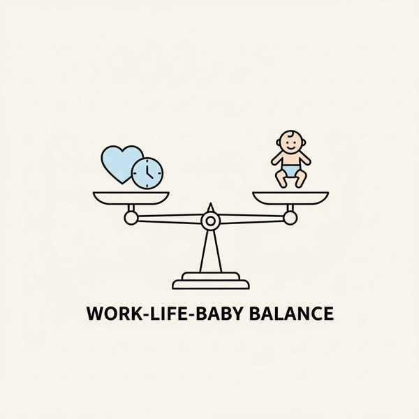 تعادل رابطه زوجی و نقش‌های والدگری: قلب، ساعت و نوزاد در یک کفهٔ متعادل