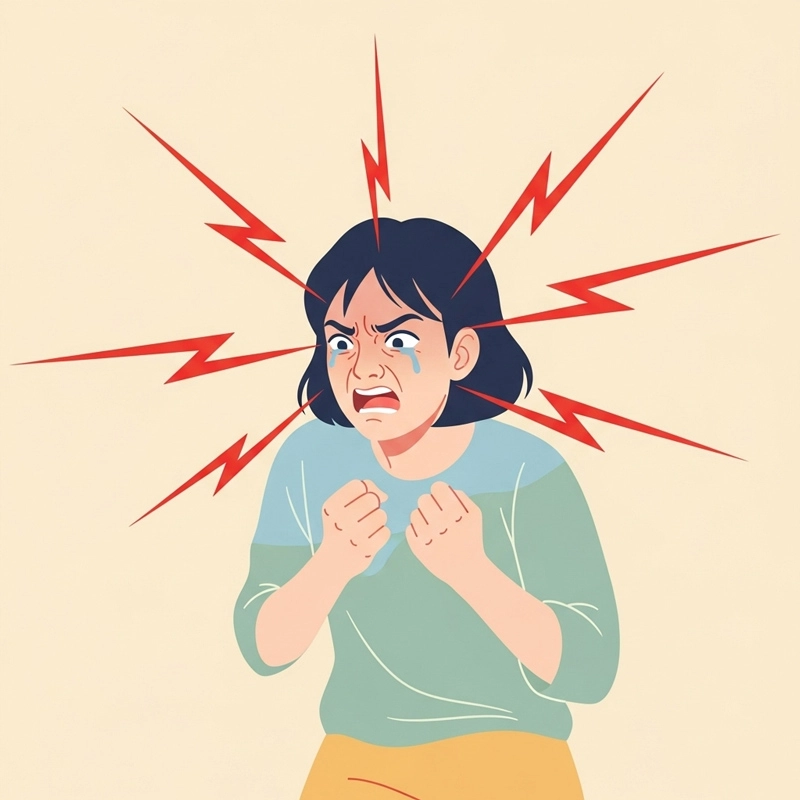 فردی که نسبت به انتقاد بسیار حساس و پرخاشگر است